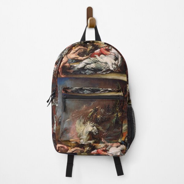 Item preview, Death on a Pale Horse vintage painting designed and sold by Vintage Designs +.