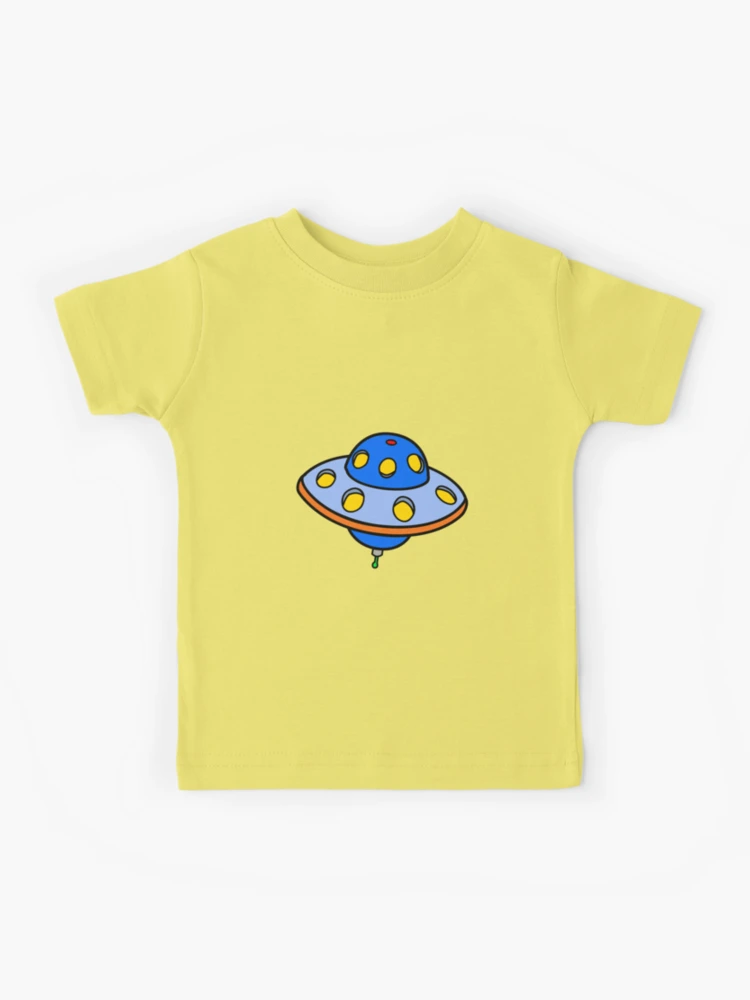 Cartoon UFO Flying Saucer Kids T-Shirt for Sale by TheBestStore
