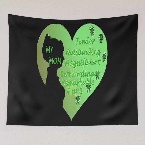 Item preview, SILHOUETTE OF NR 1 MOM MOTHERS DAY, NR 2,  ARTY MOM MOTHERSDAY, Bohemian Mothersday Stepmom , Super Mom Super Wife Mothersday designed and sold by Adri Barnard.