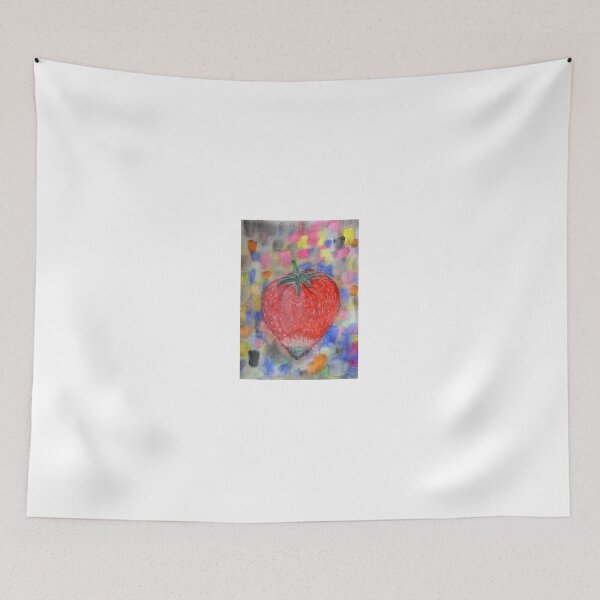 Item preview, red strawberries on a variegated background. designed and sold by Olga Kydryavskaya.