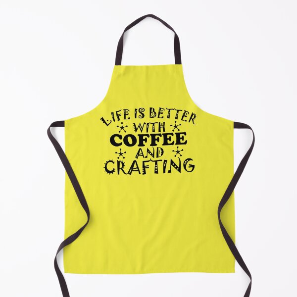 Item preview, Life is better with coffee and crafting designed and sold by Graciouss.