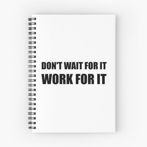Item preview, Dont Wait Work For It designed and sold by TheBestStore.