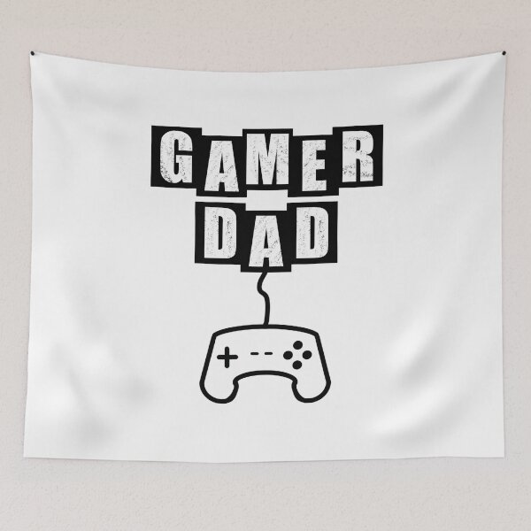 Item preview, Gamer Dad - White designed and sold by BusyMonkeys.