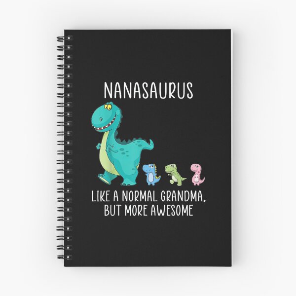Item preview, Nanasaurus like a normal grandma but more awesome Dinosaurs T-Shirt designed and sold by Trendy Shirt.