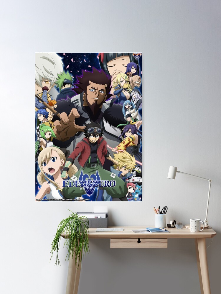 Characters On EdensZero Poster for Sale by KarenEarls