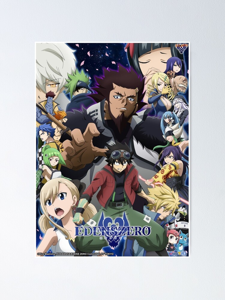 Characters On EdensZero Poster for Sale by KarenEarls