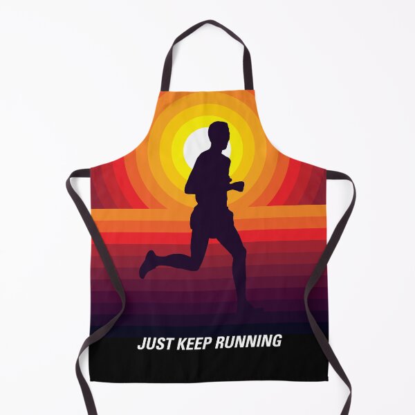 Item preview, Just Keep Running - Summer Sunset Silhouette (Man) designed and sold by STUDIO-72.