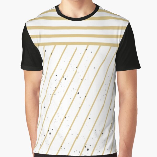 Uneven Pattern Graphic T-Shirt