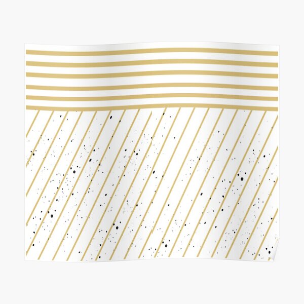 Uneven Pattern Poster