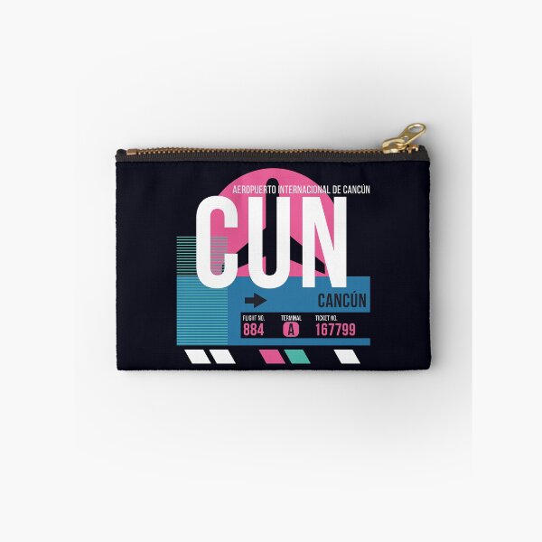 Item preview, Cancun, Mexico (CUN) Airport Code Baggage Tag designed and sold by SLAG-Creative.
