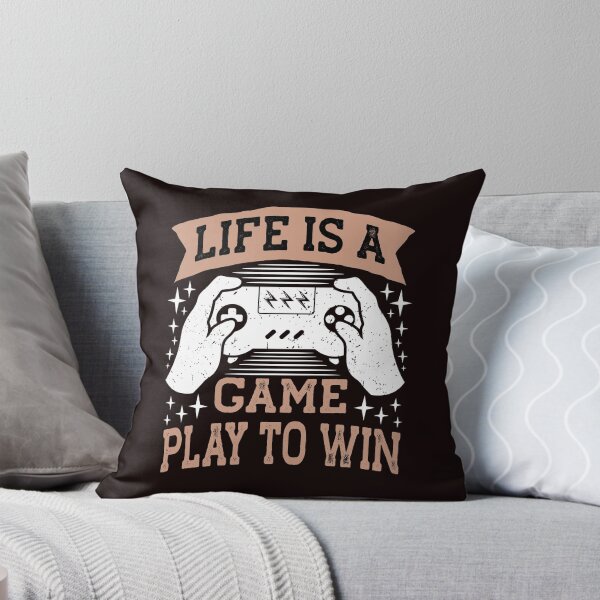 Item preview, LIFE IS A GAME PLAY TO WIN designed and sold by teemaker24.