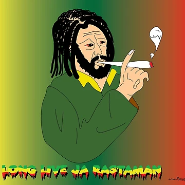 Artwork thumbnail, rastaman by Ric070