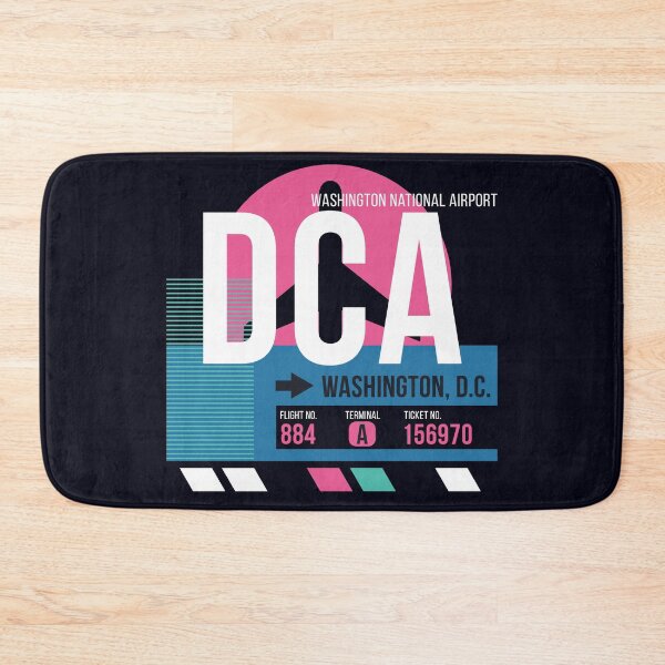 Item preview, Washington, D.C. (DCA) Airport Code Baggage Tag designed and sold by SLAG-Creative.