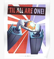 Transformers - "TIL ALL ARE ONE!" Poster