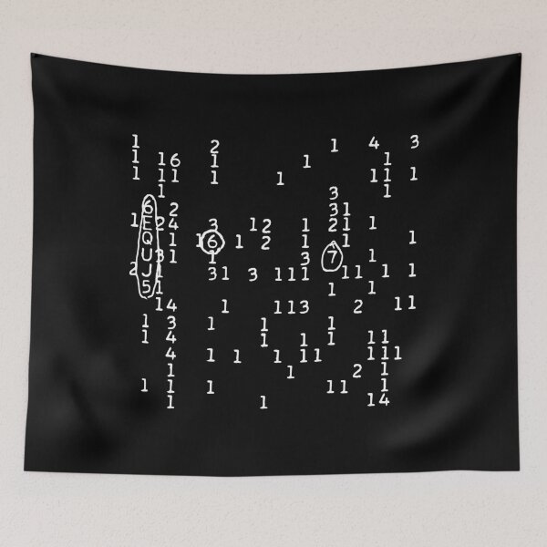 Item preview, Wow! Signal (White) designed and sold by GalacticEmpire.