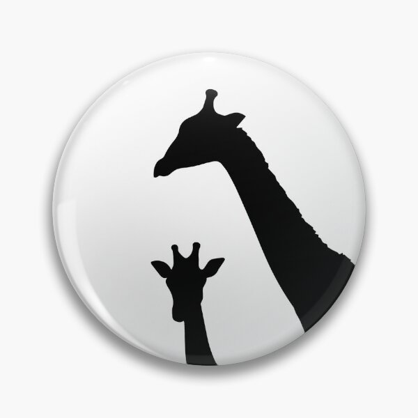 Item preview, Black Giraffe pattern designed and sold by Sengflo.