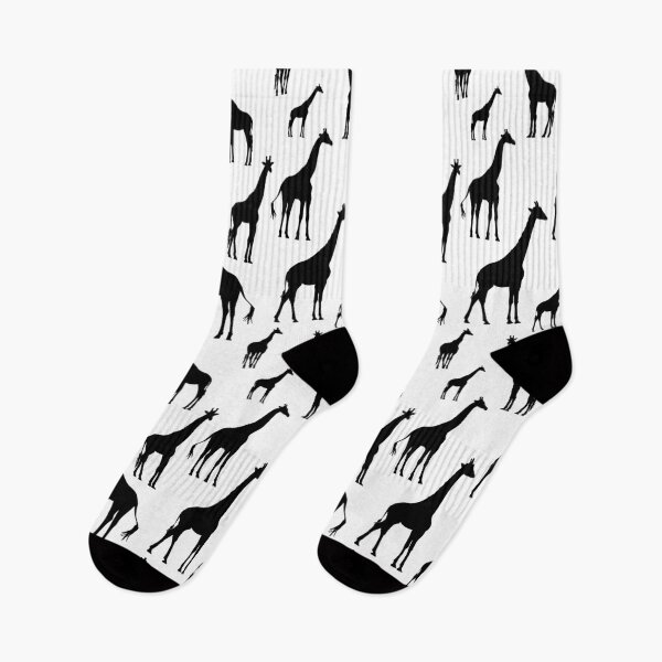 Item preview, Black Giraffe pattern designed and sold by Sengflo.