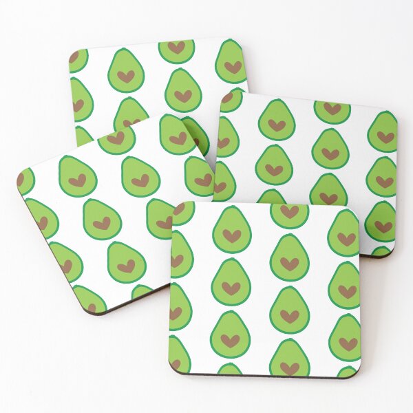 Item preview, Avo Avocado Heart Love Vegan Vegetarian Keto Fats Green Brown Vegetable designed and sold by mariesmunchies.