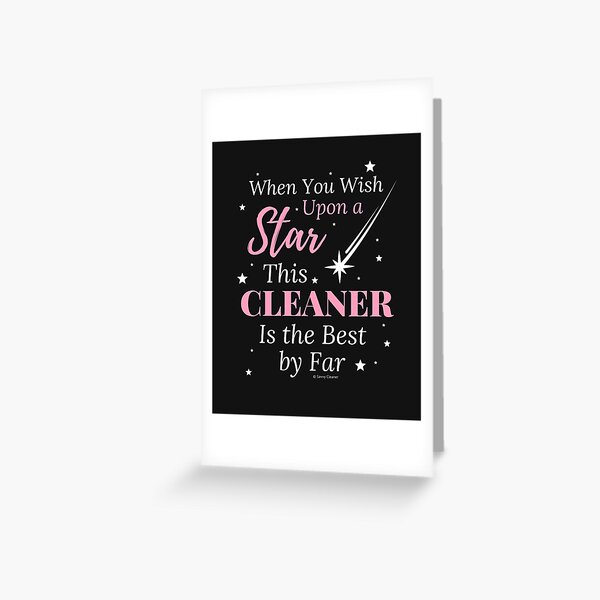 Item preview, Upon a Star, Funny Cleaning Lady, Housekeeping Humor designed and sold by SavvyCleaner.