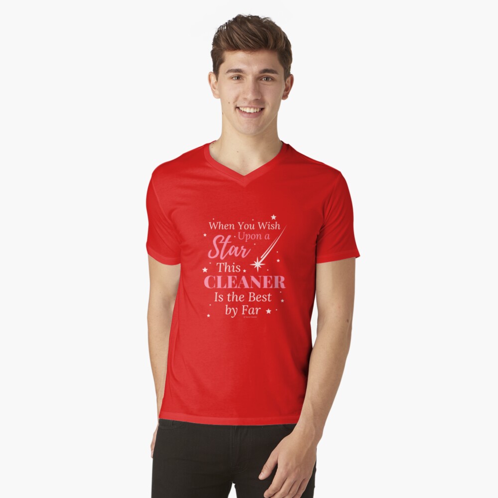 Item preview, V-Neck T-Shirt designed and sold by SavvyCleaner.