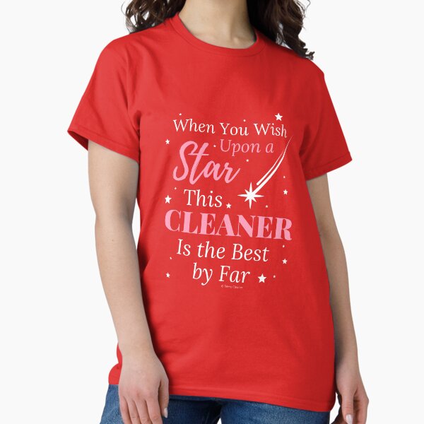 Item preview, Upon a Star, Funny Cleaning Lady, Housekeeping Humor designed and sold by SavvyCleaner.