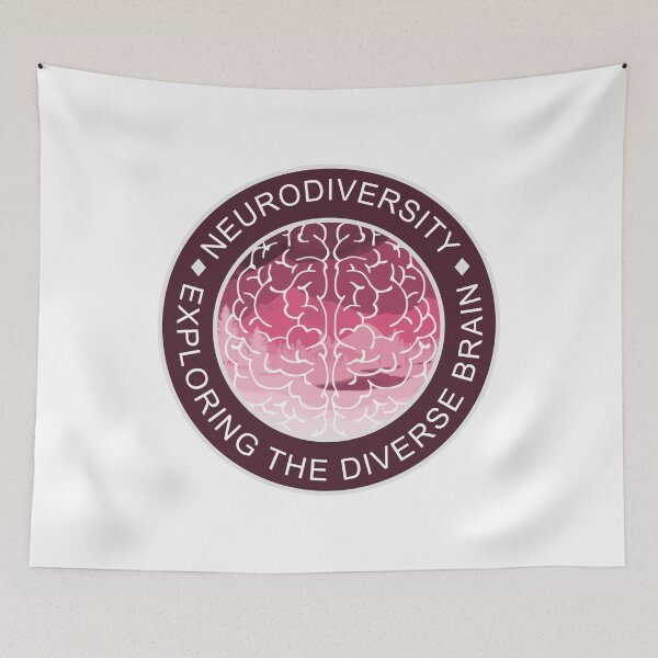 Item preview, Neurodiversity Exploring the Diverse Brain designed and sold by MimsTees.
