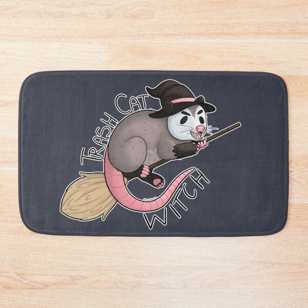 Item preview, Trash cat witch (Opossum Witch) designed and sold by robot0artist.