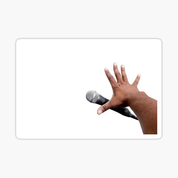 Drop the Mic. . .Yeah! Sticker