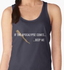 If the Apocalypse Comes...Beep Me Women's Tank Top