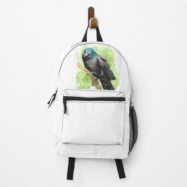 Item preview, Watercolor Grackle Bird designed and sold by BlackGoatPrints.