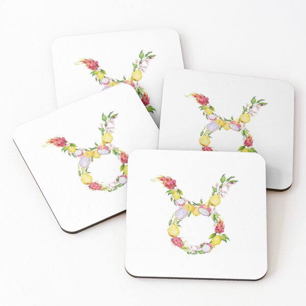 Item preview, Tropical watercolor fruits zodiac. Taurus designed and sold by AnjeseAnna.