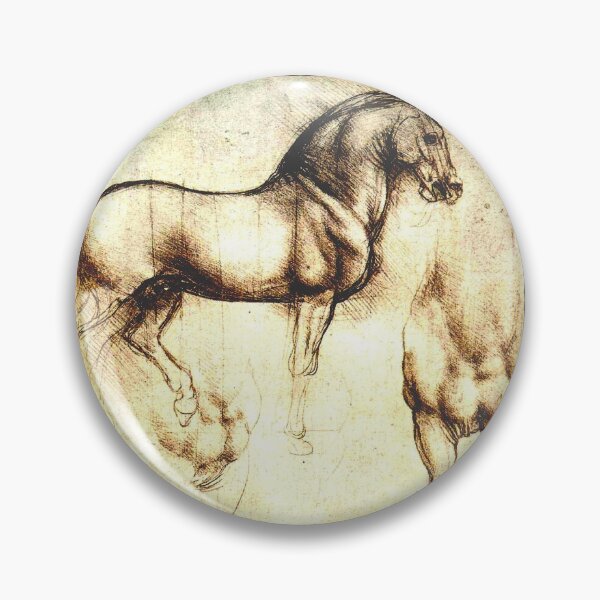 Item preview, LEONARDO DA VINCI: Ancient Study of Horses Print designed and sold by posterbobs.
