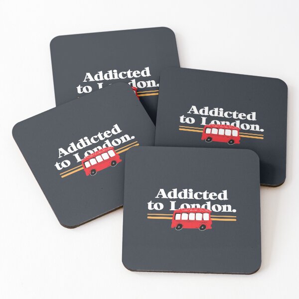 Item preview, Addicted to London England - Dark | London Bus | Travel UK designed and sold by Exertion.