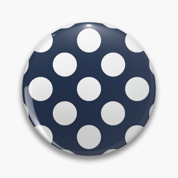 Item preview, Polka dots - white/blue  designed and sold by Doodleslover.