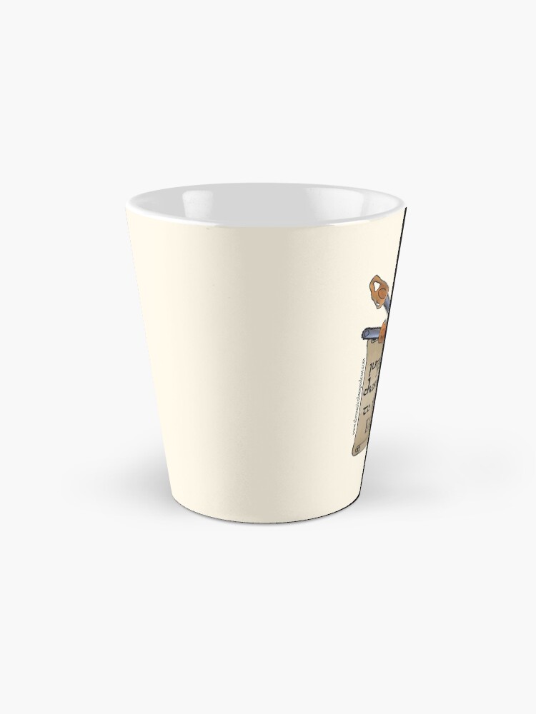 Alternate view of Juggling Chainsaws Mug