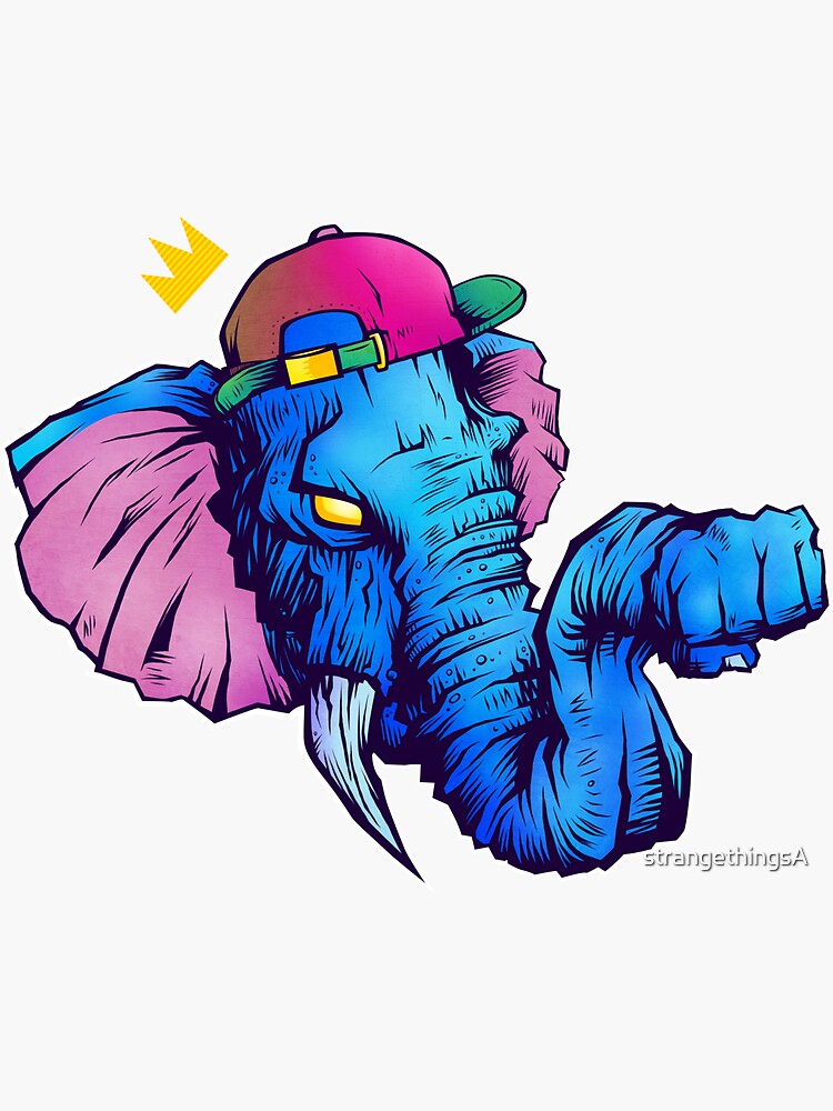 Thumbnail 3 of 3, Sticker, TRUNK BUMP, BRO designed and sold by strangethingsA.