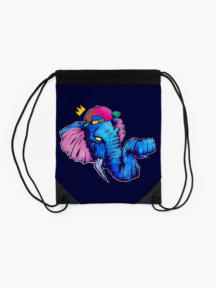 Thumbnail 2 of 3, Drawstring Bag, TRUNK BUMP, BRO designed and sold by strangethingsA.
