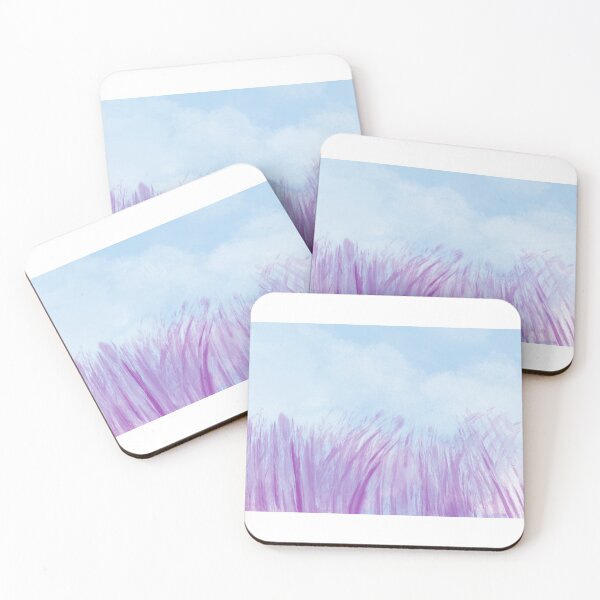Item preview, Purple landscape with blue sky designed and sold by yenniverdesign.