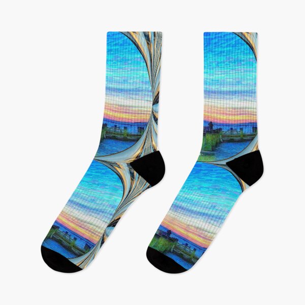 Item preview, Sunset from Dock designed and sold by kristalcurt.