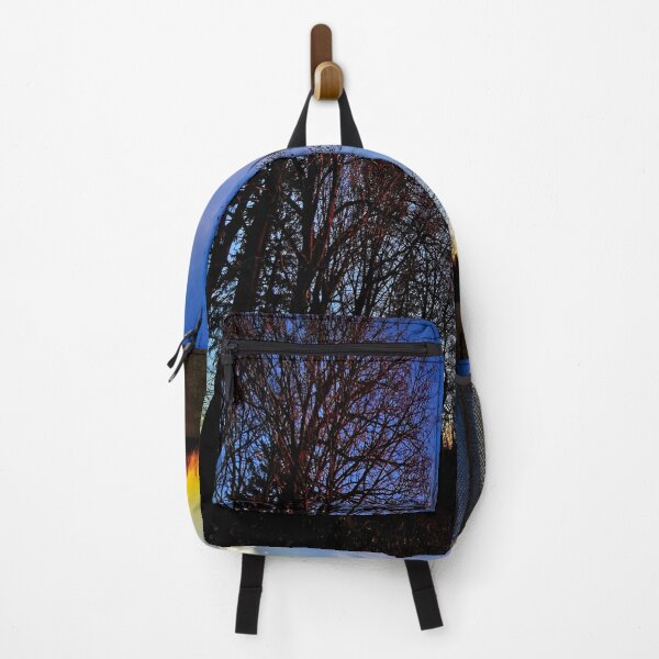 Item preview, Golden sunset and glowing trees designed and sold by frankuffmann.