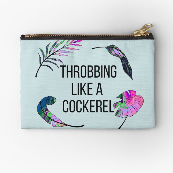 COCKEREL - Funny Bag Translation English Error Zipper Pouch