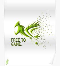 Free Gamer Poster
