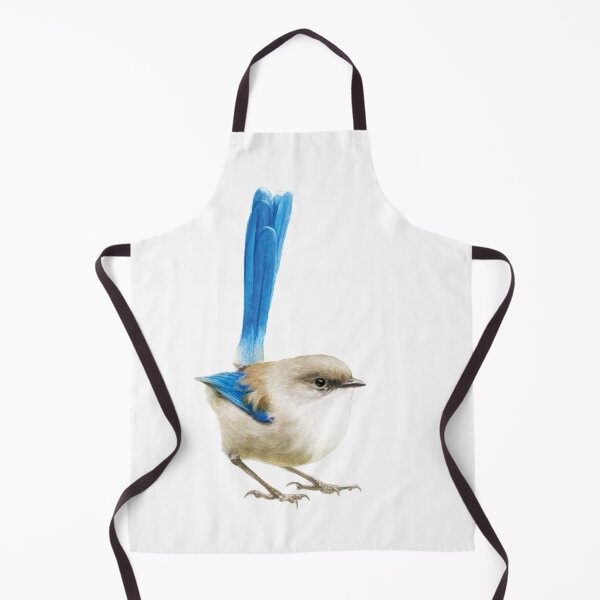 Item preview, Cute Fairywren bird and lovely Robin bring us good luck. Watercolor, bird, hand-painted artwork designed and sold by graphy K.