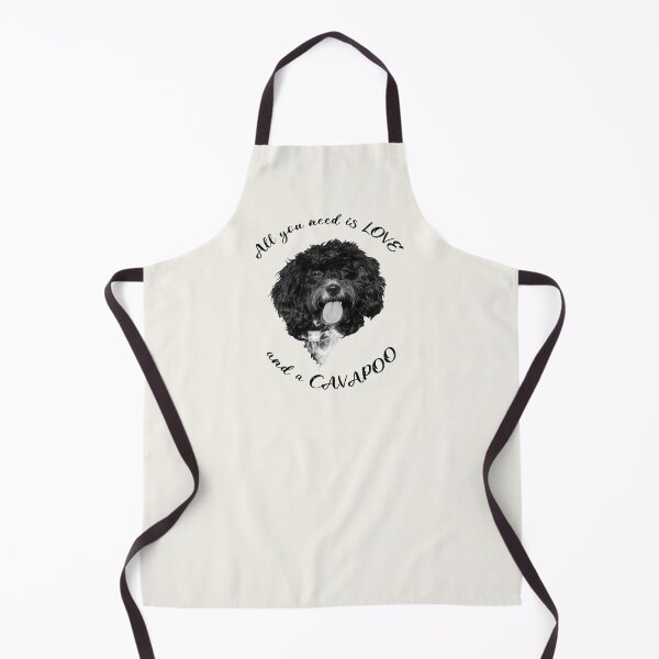 Item preview, All you need is Love and a Cavapoo, black text designed and sold by Jane Stanley Photography.