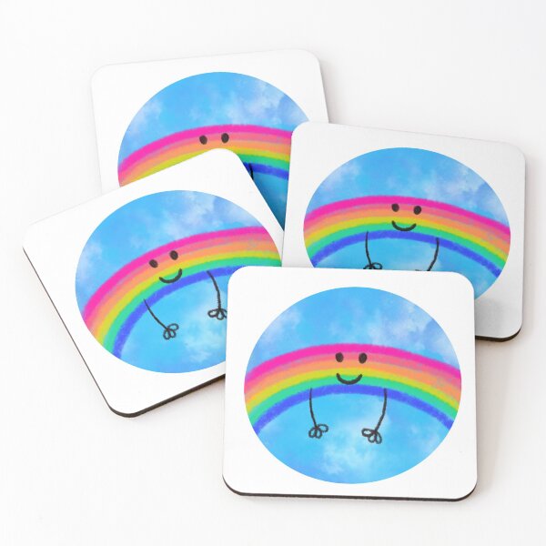 Item preview, Smiley Rainbow designed and sold by JessCarrsArt.