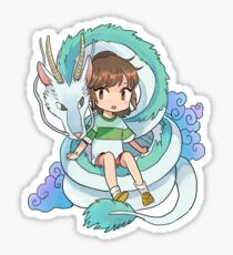 SPIRITED AWAY STICKER Sticker