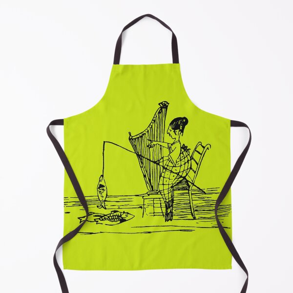 Item preview, Women Fishing and playing harp designed and sold by iTrending.