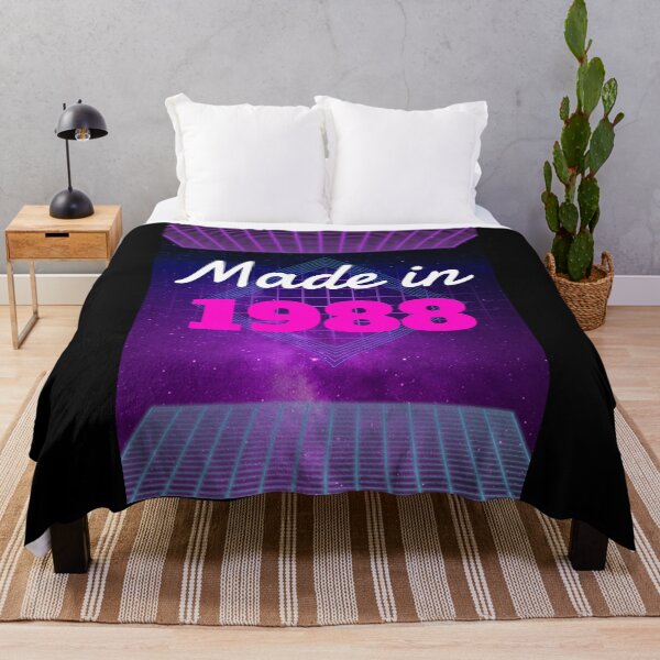Item preview, Gift for 33 Year Old Made in 1988 33rd Birthday Retro Vintage designed and sold by WPahat.