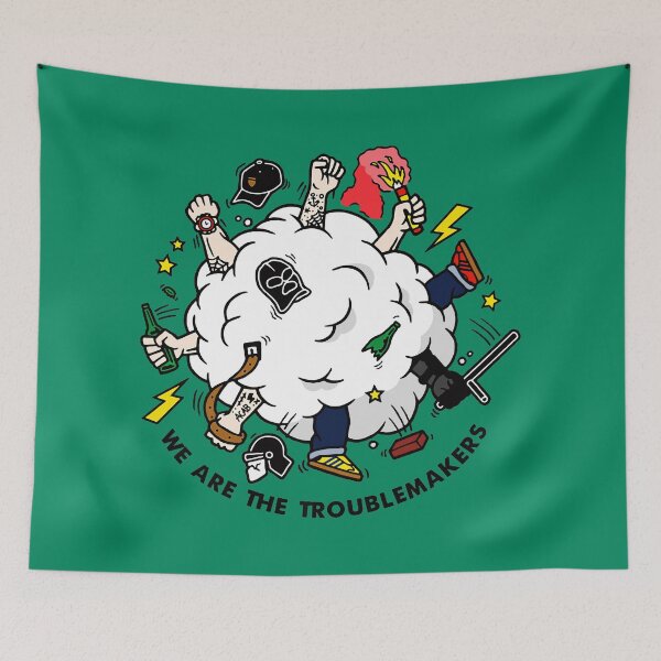 Item preview, we are the trouble art designed and sold by adeliaherzo.