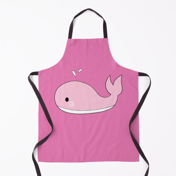 Item preview, cute pink whale! designed and sold by floradoodles.